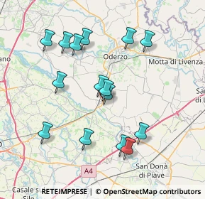 Mappa 31047 Ponte di Piave TV, Italia (7.34)