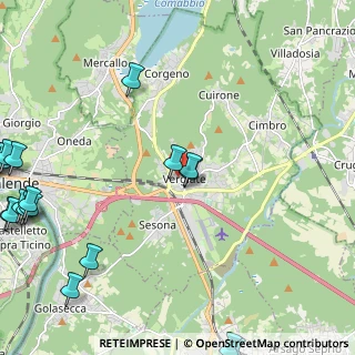 Mappa Via Cusciano, 21029 Vergiate VA, Italia (3.5335)