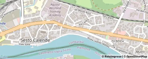 Mappa Sesto Calende
