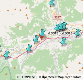 Mappa Frazione la Remise, 11010 Sarre AO, Italia (4.38538)