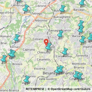 Mappa Via Battisti, 20838 Renate MB, Italia (3.3425)