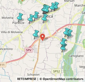 Mappa Via Torino, 36063 Marostica VI, Italia (2.18)