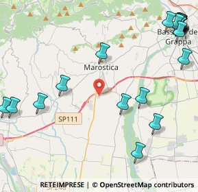 Mappa Via Torino, 36063 Marostica VI, Italia (6.2015)