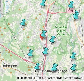 Mappa Via Guglielmo Marconi, 21041 Albizzate VA, Italia (5.32)