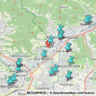 Mappa Via Trento, 24020 Ranica BG, Italia (2.751)