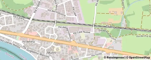 Mappa Sesto Calende