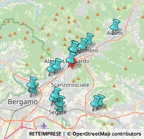 Mappa Via J. F. Kennedy, 24066 Pedrengo BG, Italia (3.59438)