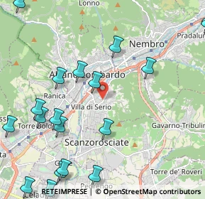 Mappa Via J. F. Kennedy, 24066 Pedrengo BG, Italia (2.988)