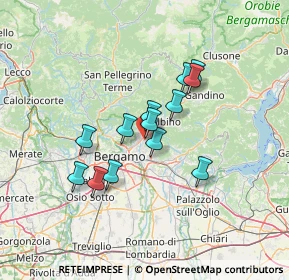 Mappa Via J. F. Kennedy, 24066 Pedrengo BG, Italia (10.52923)