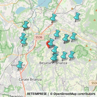 Mappa Via Sirtori, 20838 Renate MB, Italia (3.78824)
