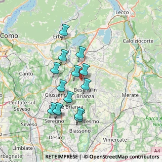 Mappa Via Sirtori, 20838 Renate MB, Italia (6.40429)