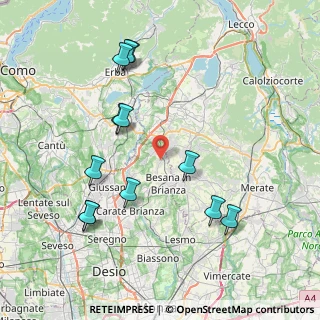 Mappa Via Sirtori, 20838 Renate MB, Italia (8.4475)