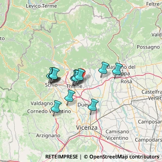 Mappa Via Coste, 36030 Zugliano VI, Italia (10.49643)