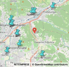 Mappa 24027 Villa di Serio BG, Italia (2.67455)