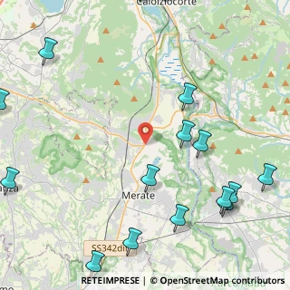 Mappa Via Vicolo Colombe, 23885 Calco LC, Italia (6.706)