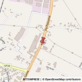 Mappa Via Postumia, 42, 31047 Ponte di Piave, Treviso (Veneto)