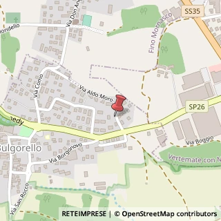 Mappa Via Aldo Moro,  4, 22071 Cadorago, Como (Lombardia)