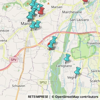 Mappa Piazza Giuseppe De Fabris, 36055 Nove VI, Italia (2.70067)
