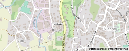 Mappa Monticello Brianza