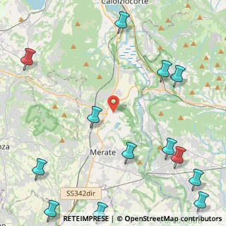 Mappa 23885 Calco LC, Italia (6.51385)