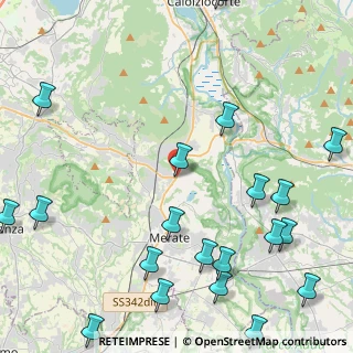 Mappa Largo Pomeo, 23885 Calco LC, Italia (6.141)