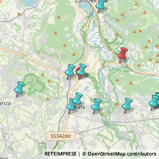 Mappa Largo Pomeo, 23885 Calco LC, Italia (5.81786)