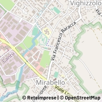 Mapa Cantù