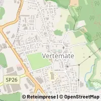 Karte Vertemate con Minoprio