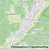 Karte Valduggia