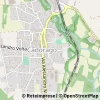 Kaart Cadorago