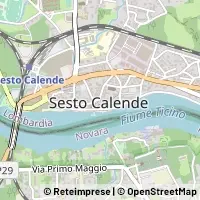Kaart Sesto Calende