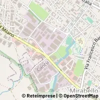 Mapa Cantù