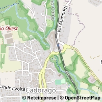 Mapa Cadorago