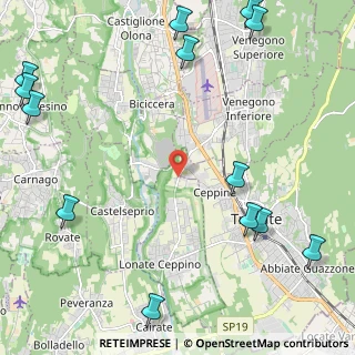 Mappa SP 2, 21050 Lonate Ceppino VA, Italia (3.24769)
