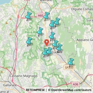 Mappa SP 2, 21050 Lonate Ceppino VA, Italia (3.17)
