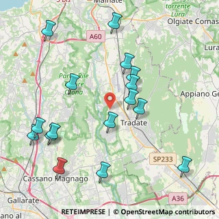 Mappa SP 2, 21050 Lonate Ceppino VA, Italia (4.59625)