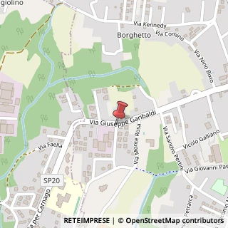 Mappa Via Giuseppe Garibaldi,  73, 21040 Carnago, Varese (Lombardia)