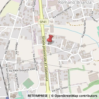 Mappa Via Nazario Sauro, 32, 22044 Inverigo, Como (Lombardia)