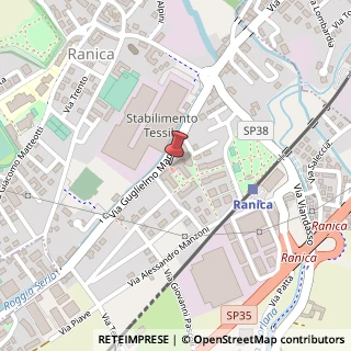 Mappa Via Guglielmo Marconi, 39/B, 24020 Ranica, Bergamo (Lombardia)