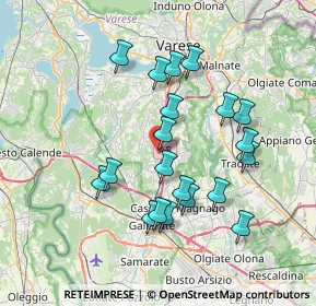 Mappa Via Dante Alighieri, 21041 Albizzate VA, Italia (6.8)