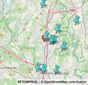 Mappa Via Dante Alighieri, 21041 Albizzate VA, Italia (3.59727)