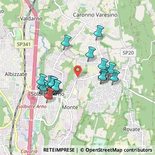 Mappa Via per Carnago, 21040 Carnago VA, Italia (0.869)