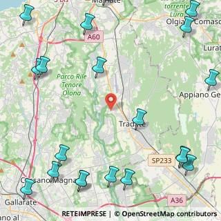 Mappa Via Tintoretto, 21050 Lonate Ceppino VA, Italia (6.805)