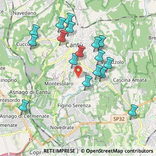Mappa Via G. Rossini, 22060 Figino Serenza CO, Italia (2.01529)