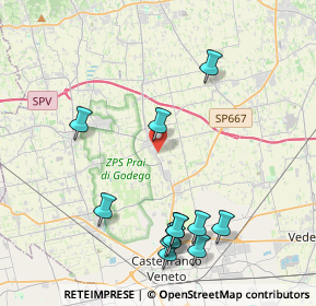 Mappa Via Ugo Foscolo, 31039 Riese Pio X TV, Italia (4.5475)