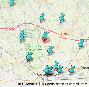 Mappa Via Ugo Foscolo, 31039 Riese Pio X TV, Italia (4.88824)