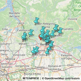 Mappa Via Alessandro Manzoni, 24030 Paladina BG, Italia (9.9695)