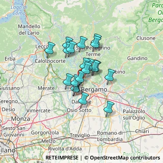 Mappa Via Alessandro Manzoni, 24030 Paladina BG, Italia (9.128)