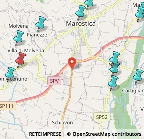 Mappa SP 248, 36063 Marostica VI, Italia (3.10167)
