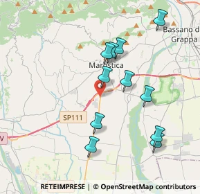 Mappa SP 248, 36063 Marostica VI, Italia (3.67182)